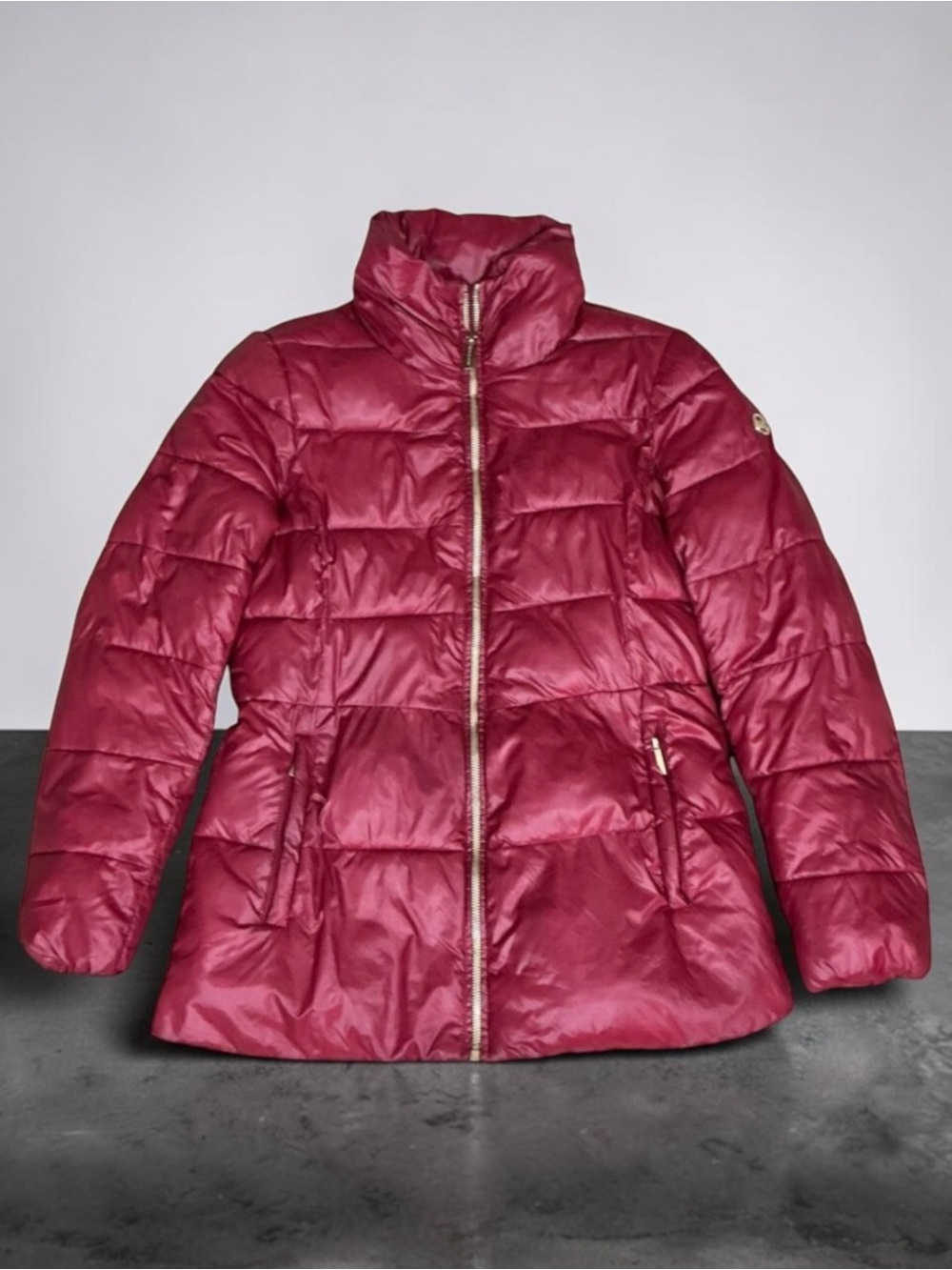 MICHAEL Michael Kors Red Down Puffer Jacket